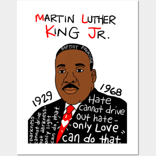 Martin Luther King Jr. Posters and Art